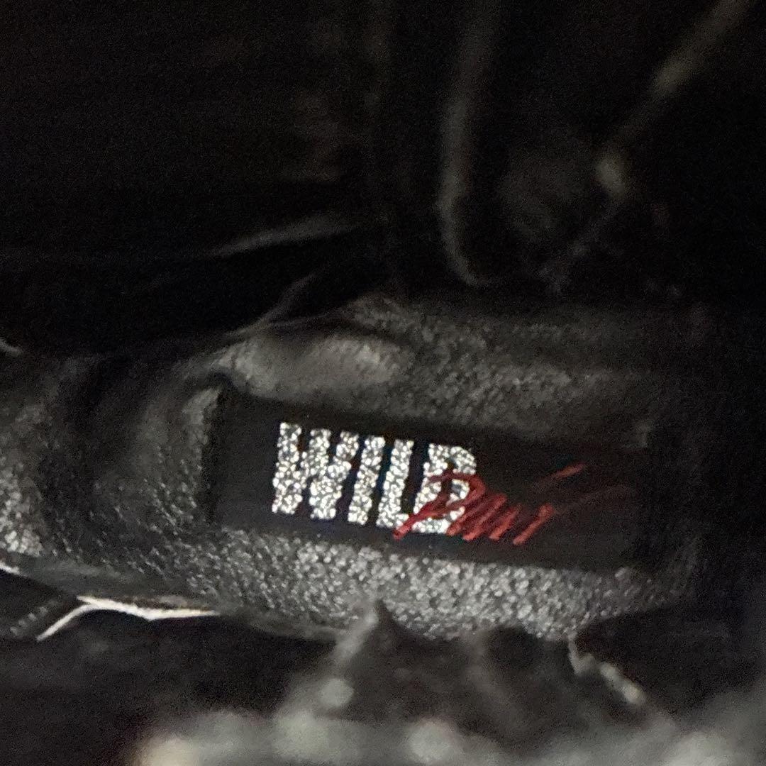 【良品】Wild ワイルド ウエスタンブーツ 8.5B ブラック ペコス レザー