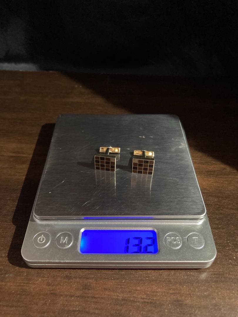 ルイヴィトン ブトン ドゥ マンシェット ダミエ カフス 925