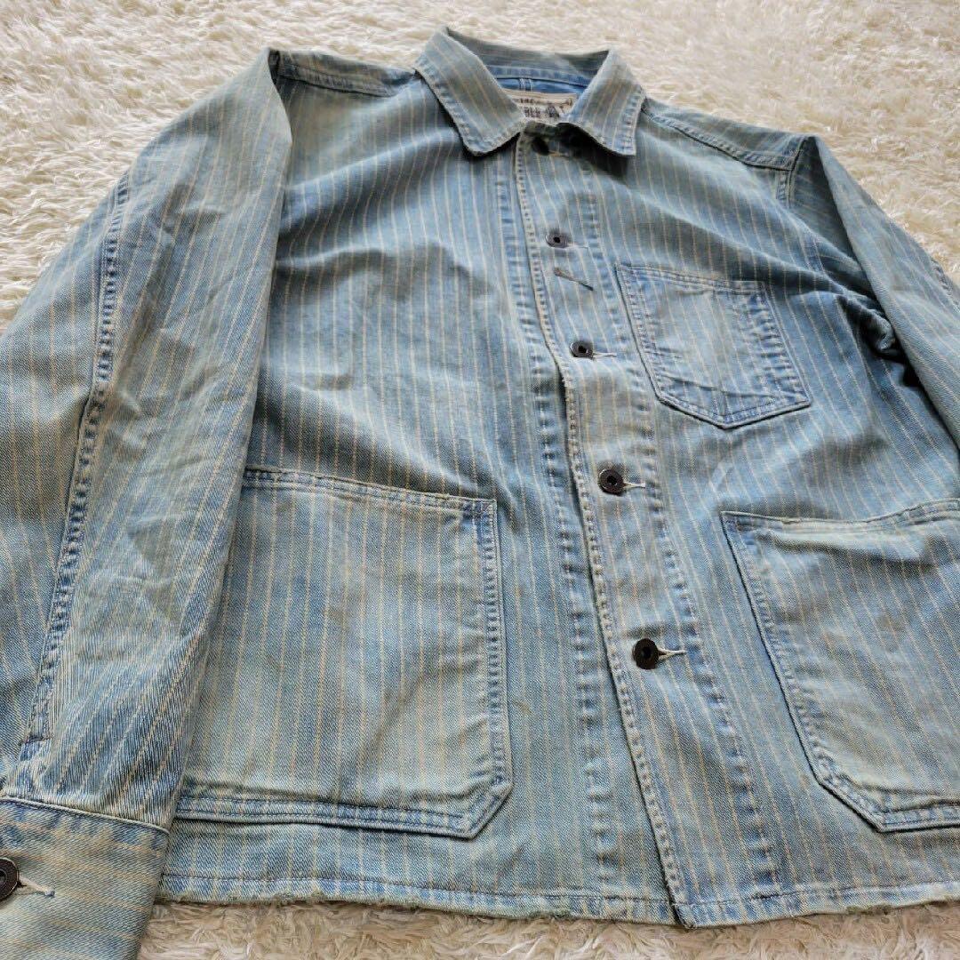 RRL ウォバッシュ ツイル ジャケット デニムパンツ Gジャン カバーオール