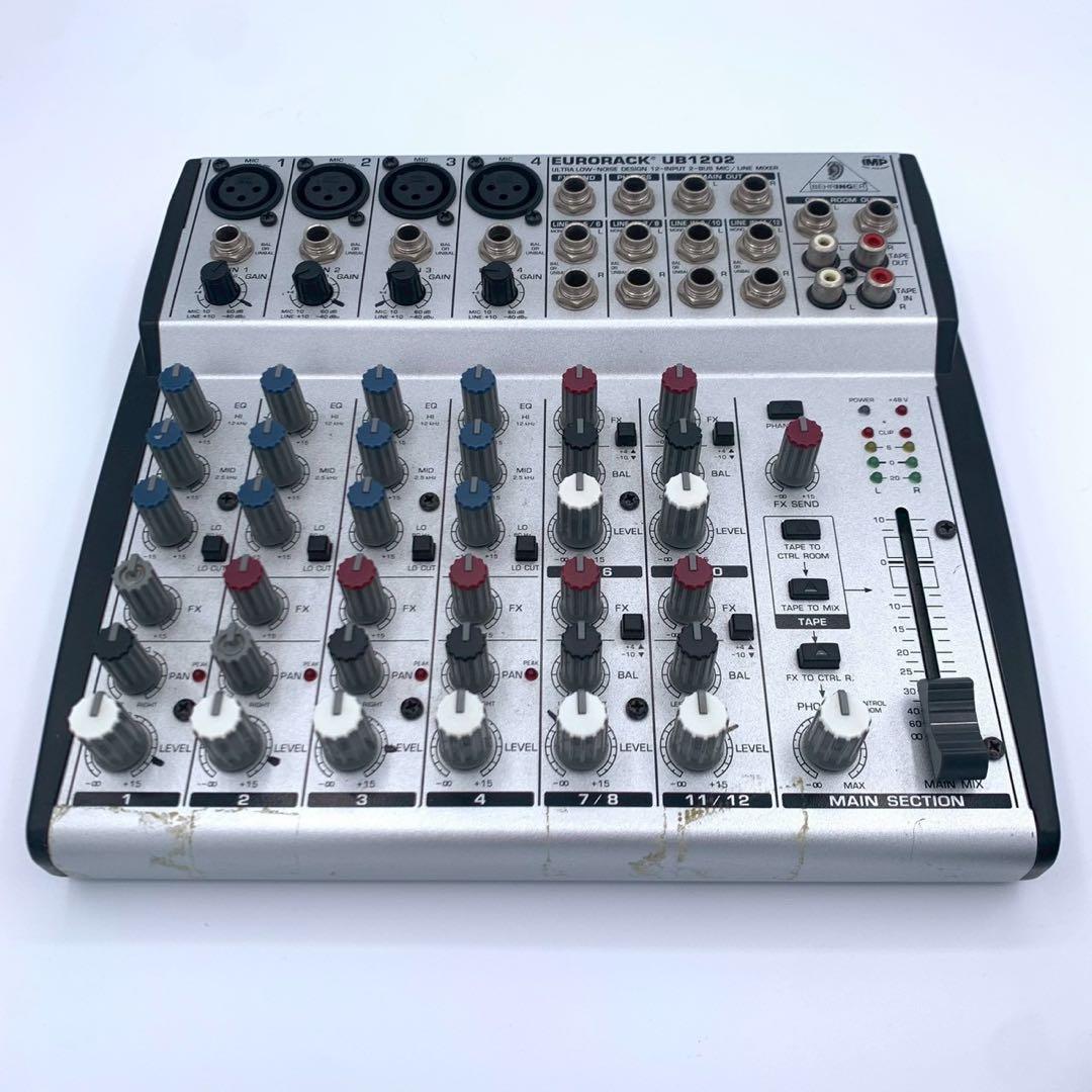 【ジャンク】　BEHRINGER ベリンガー UB1202 アナログミキサー