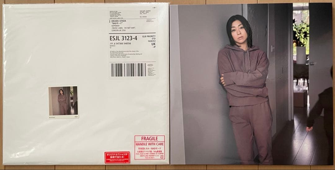 2LP 宇多田ヒカル アナログレコード 3枚セット