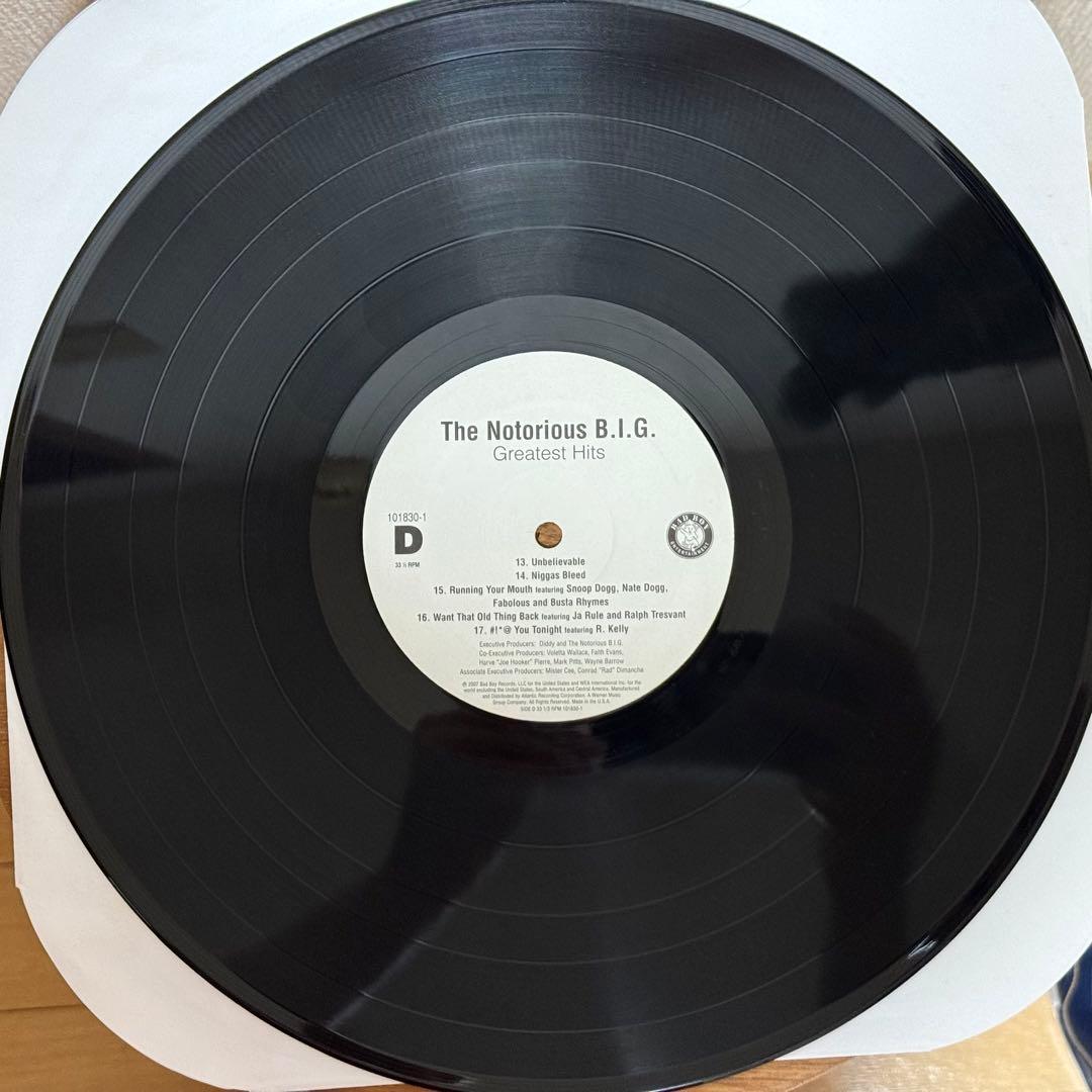 レコード THE NOTORIOUS B.I.G. GREATEST HITS