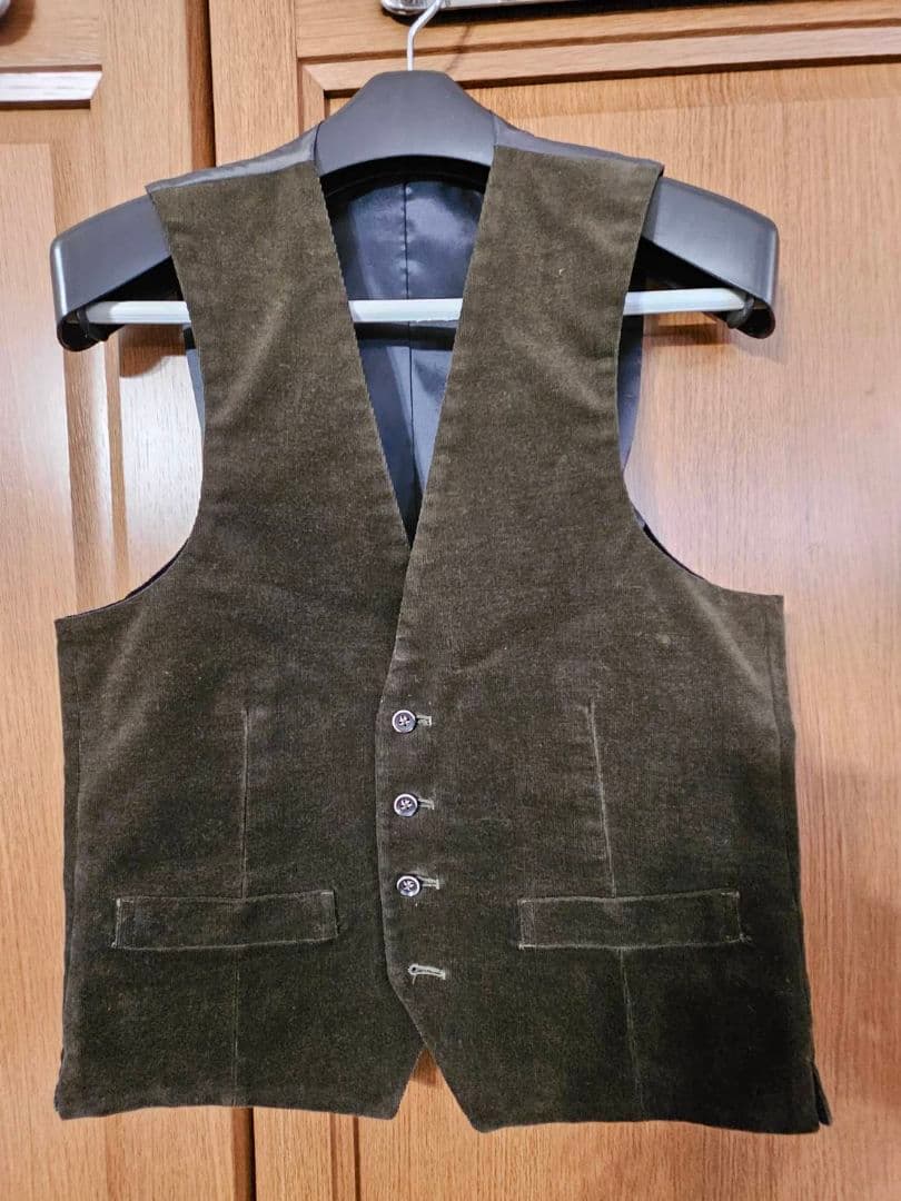 SUIT SELECT　オリーブ コーデュロイ Y4