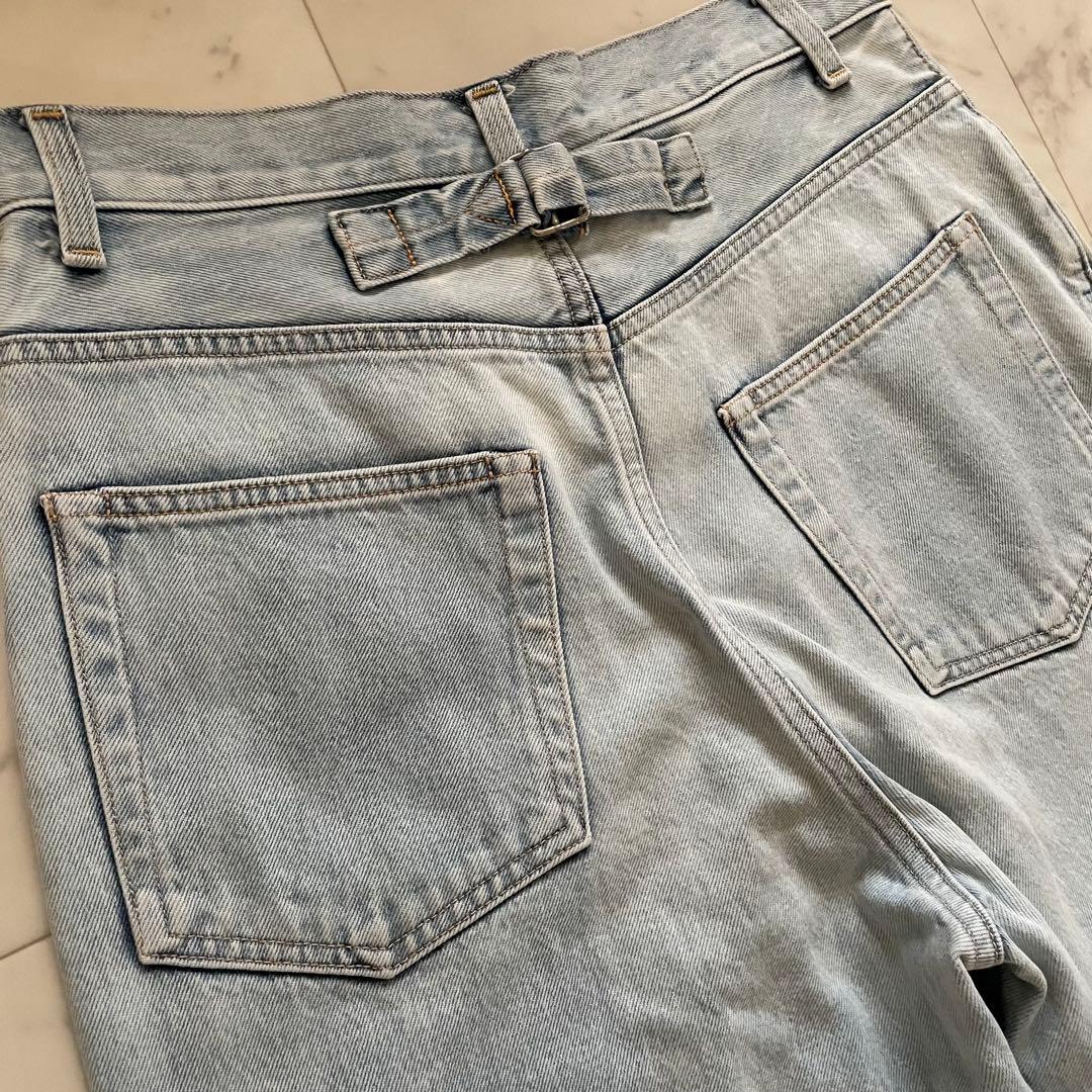 美品✨イレーヴ 13.5oz デニム HIGH WAIST WIDE FADE