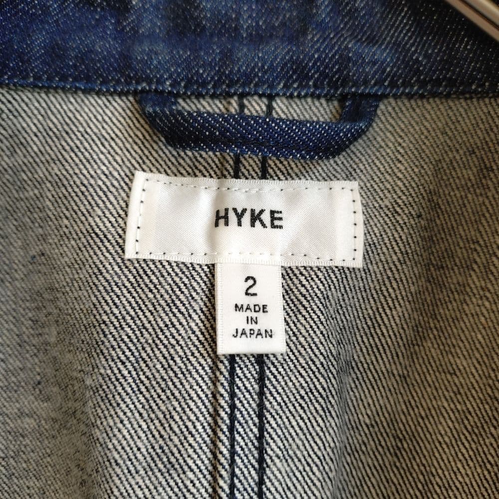 HYKE ハイク デニムコート チェスターコート ワークコート 美品 日本製