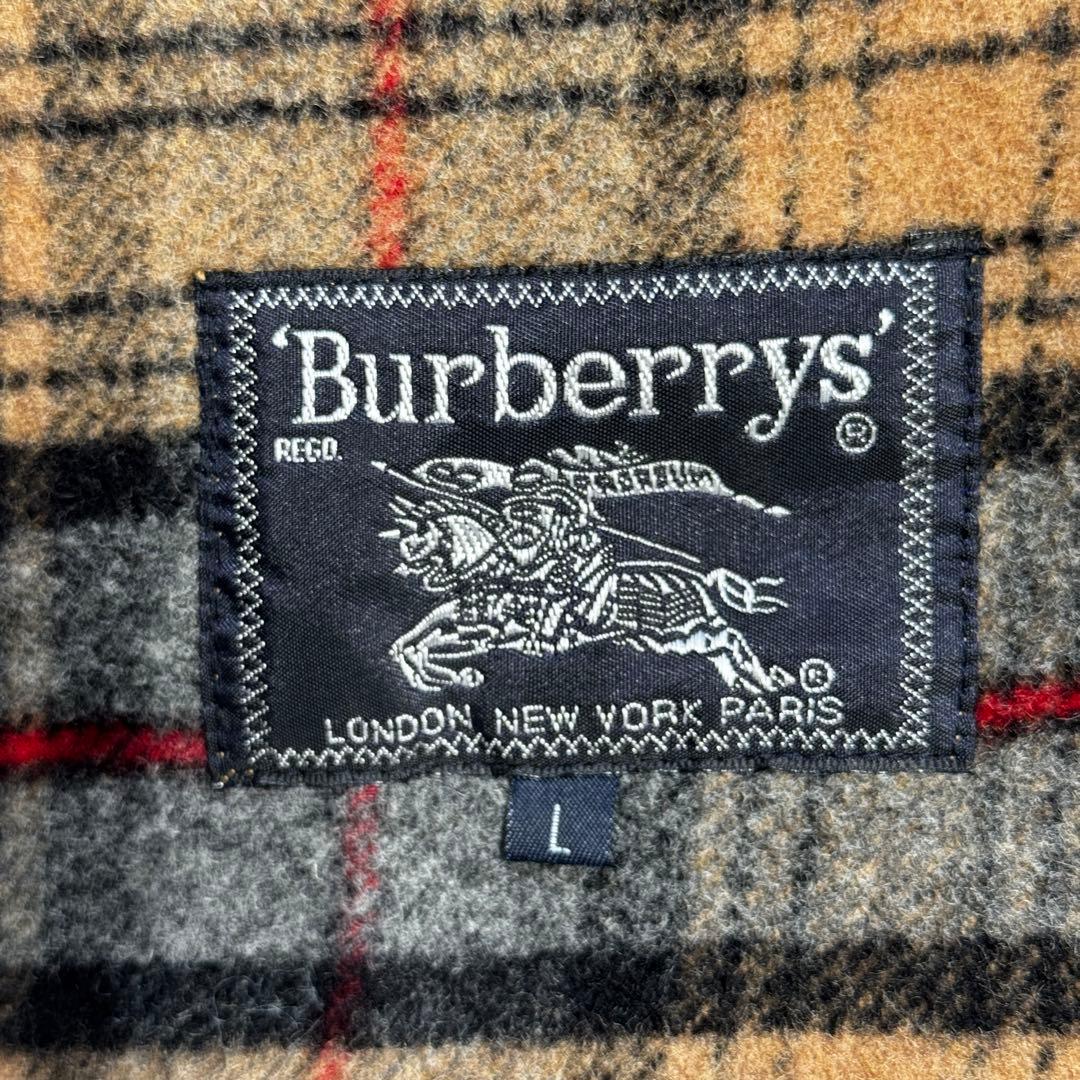 【極上ヴィンテージ】Burberry's イングランド製 ダッフルコート L