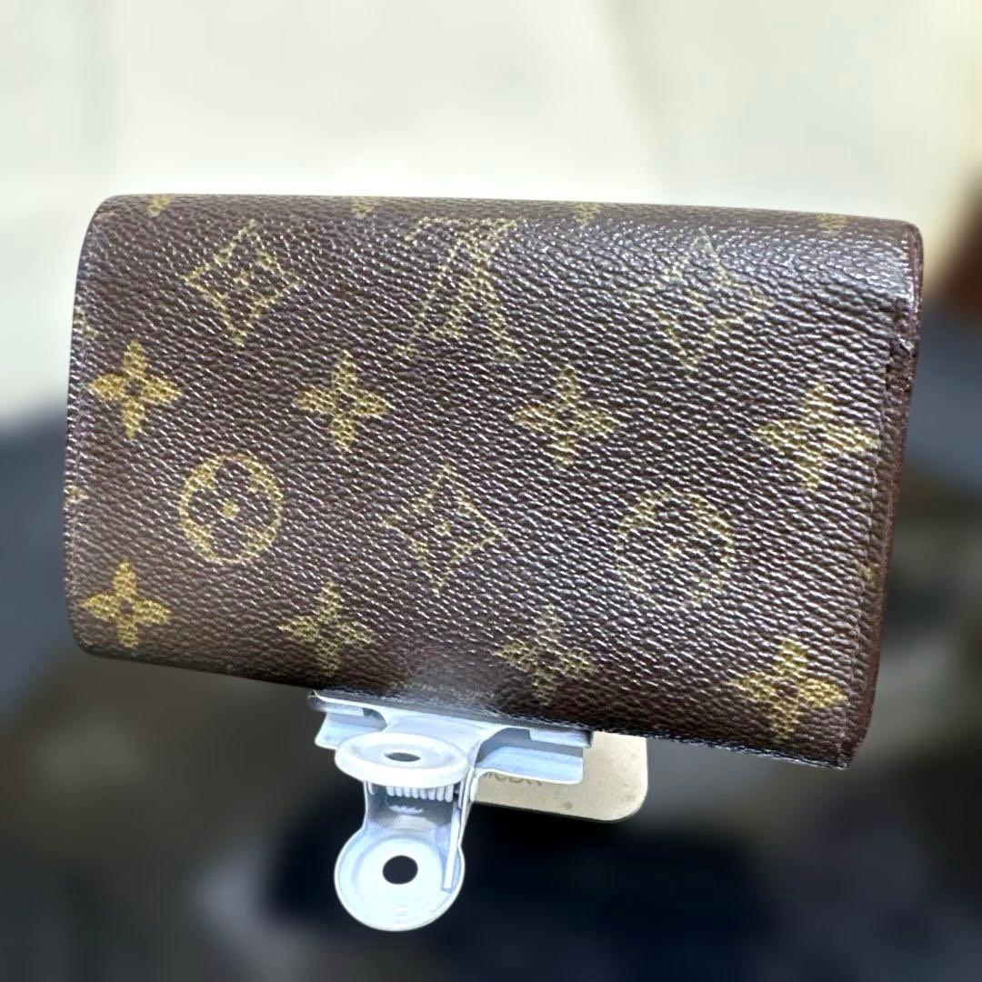 ⑥☆良品☆ モノグラム♪Ｌ字型ファスナー財布