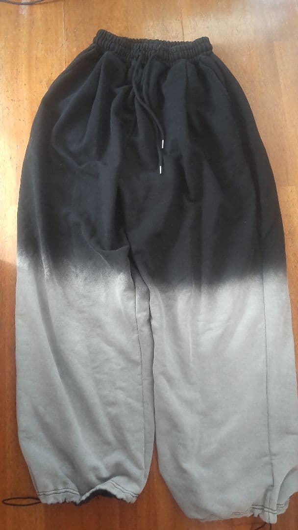 パンツ Chikashitu+dark gradation sweat pants