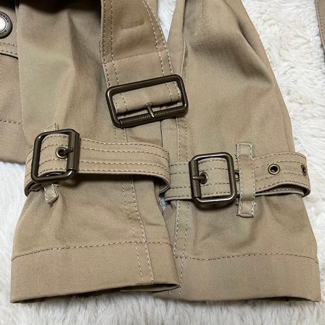 希少　美品　バーバリーロンドン　ファスナー　ベルト　トレンチコート　2way