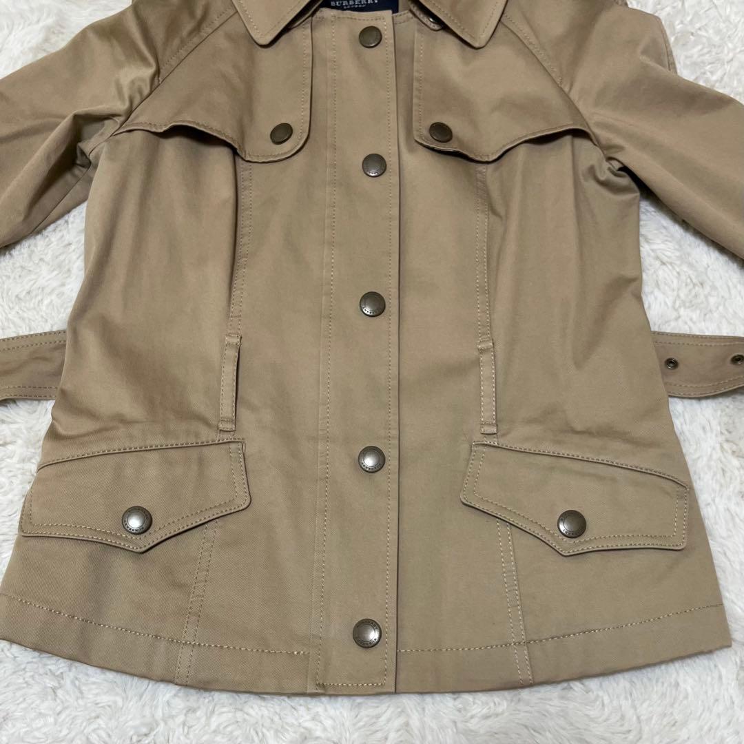 希少　美品　バーバリーロンドン　ファスナー　ベルト　トレンチコート　2way
