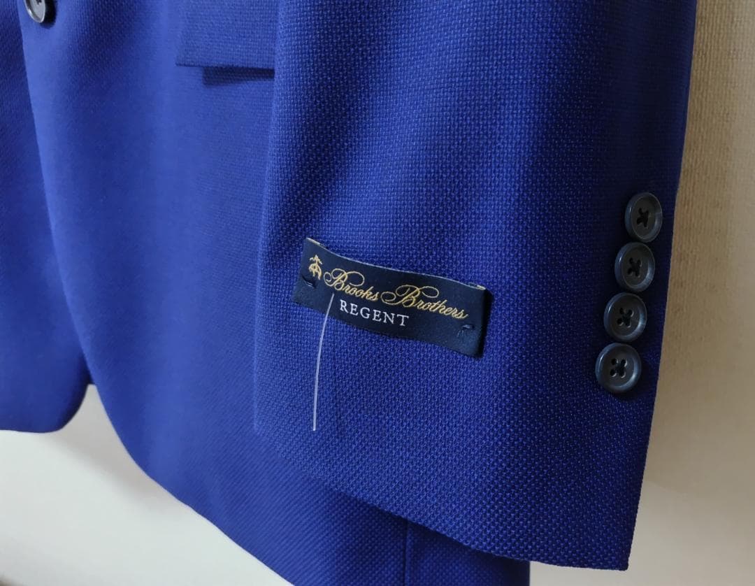 新品　Brooks Brothers REGENT ブレザー　米サイズ38S　青