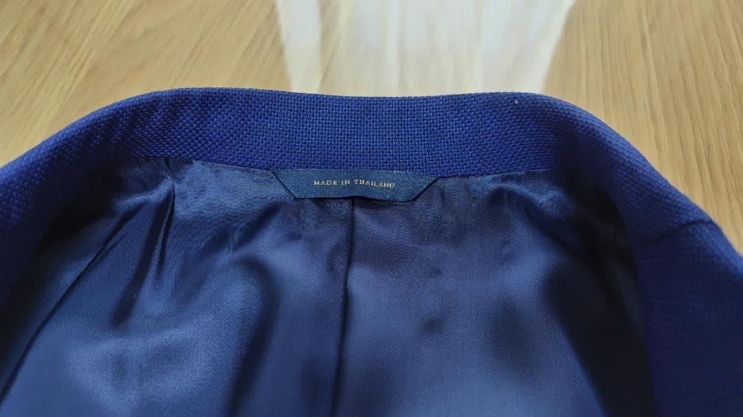 新品　Brooks Brothers REGENT ブレザー　米サイズ38S　青