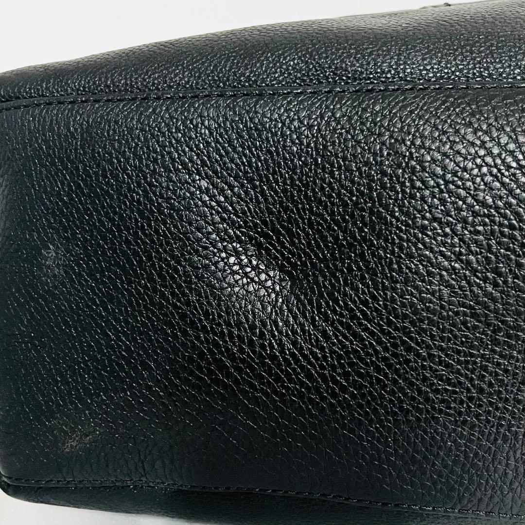希少美品　トリーバーチ　Amalie 2way ボストンバッグ　アマンダ　シボ革