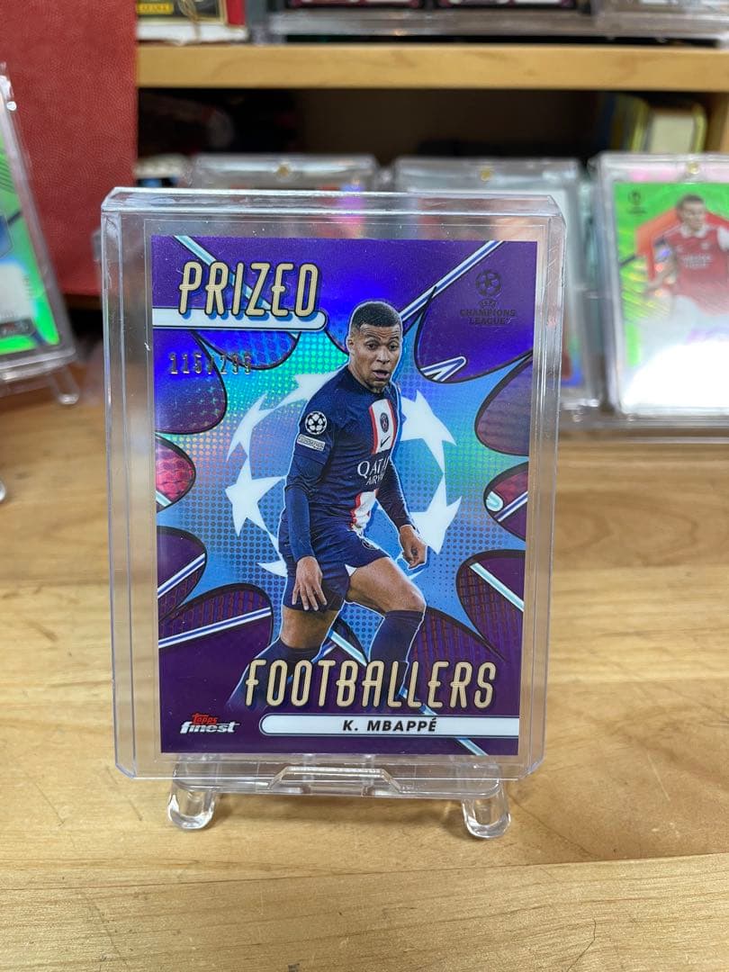 【美品】キリアン・ムバッペ topps finest インサート 299シリ