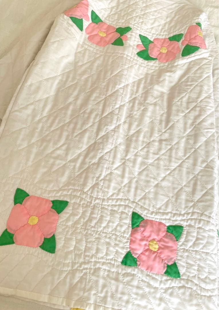 ビンテージキルト　パッチワークキルト　キルティング　コート　ジャケット＊**