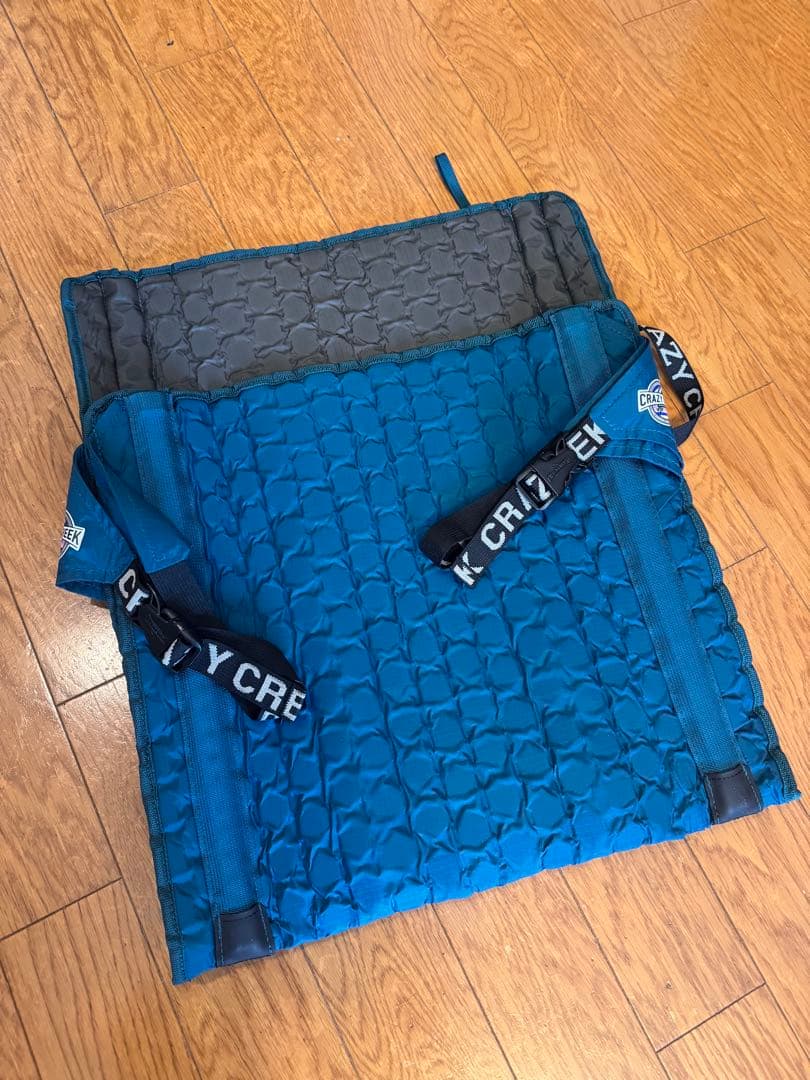 クレイジークリーク　HEX2.0 ロングバックチェア　Aブルー×スレート