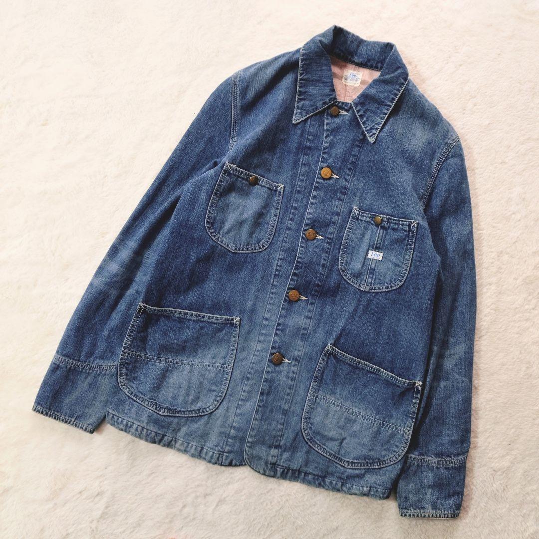 Lee 91-J デニム カバーオール L ハウスタグ ロングL 復刻