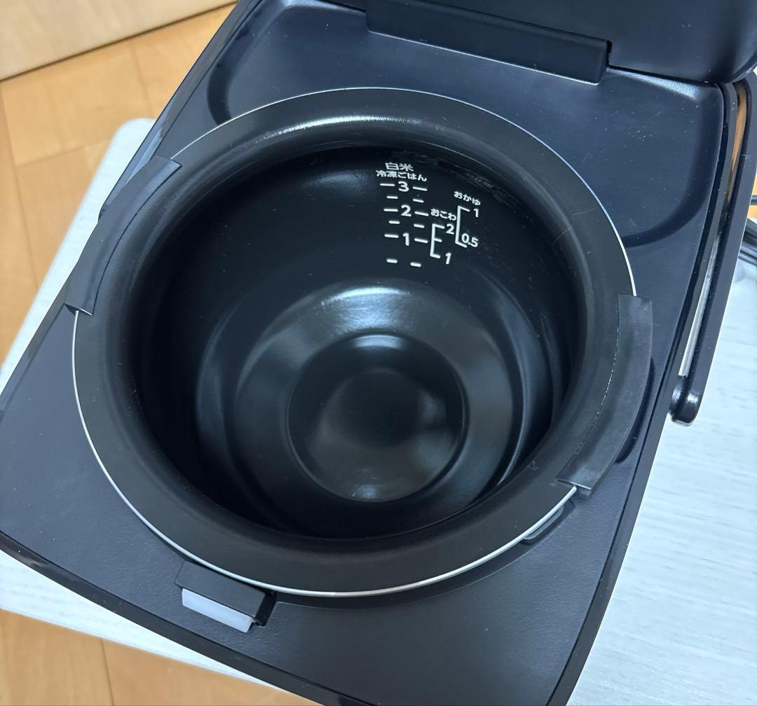 炊飯器3合 IH 早炊き 一人暮らし 最短19分炊飯 消音機能 新潟 燕三条