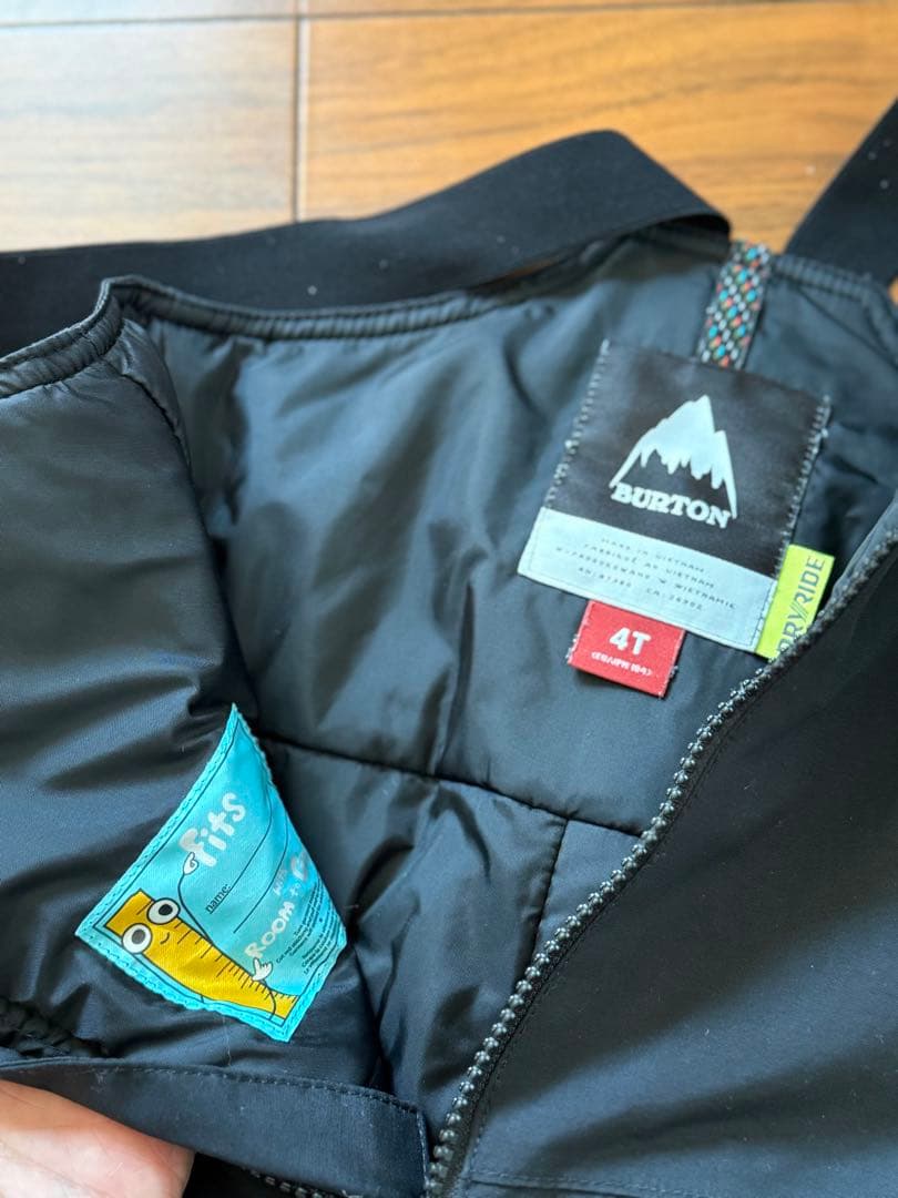 Burton スノーボードウェア 4T ブラック