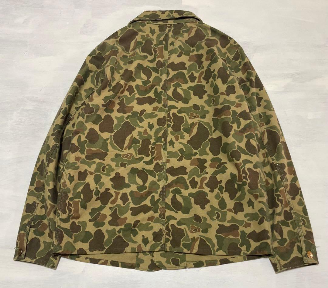 HIDE AND SEEK ダックカモ　カバーオール　ワークジャケット