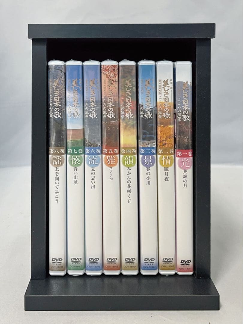 ※1巻パッケージのみ　美しき日本の歌 こころの風景 DVD 7巻セット