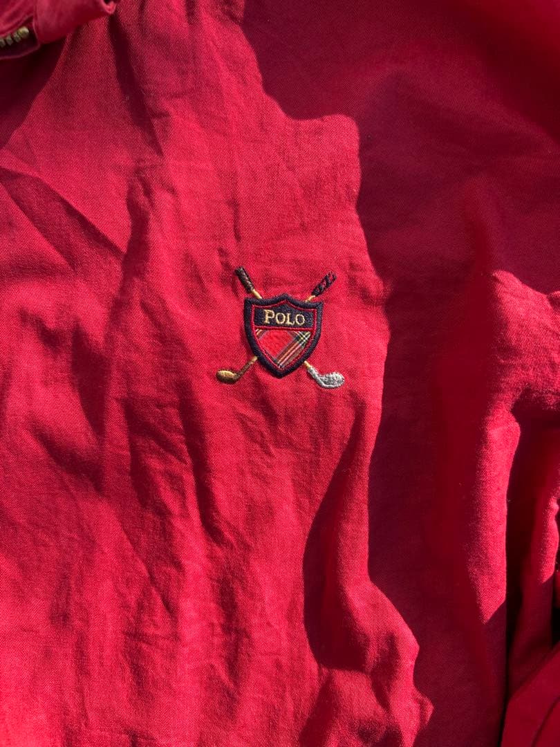 90s Polo by Ralph Lauren スウィングトップ 赤 Sサイズ