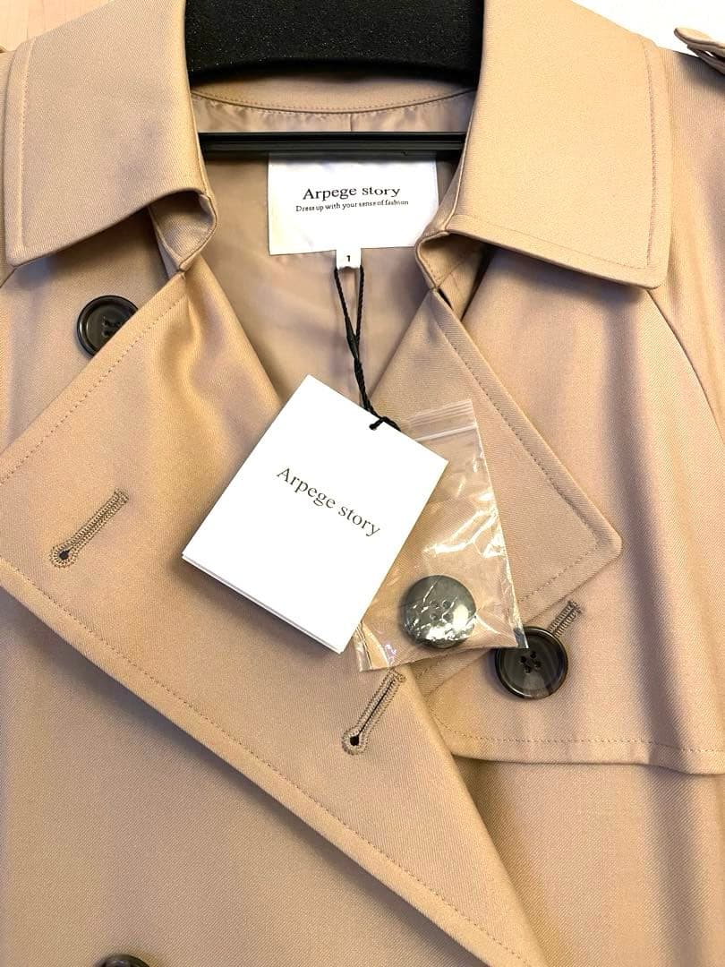 【新品】Arpege story　ベーシックトレンチコート