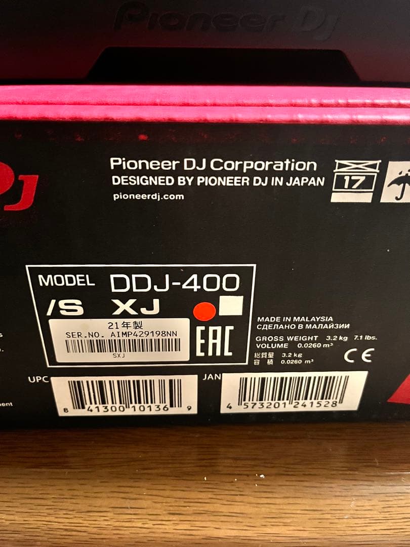 Pioneer DJ DDJ-400 DJコントローラー