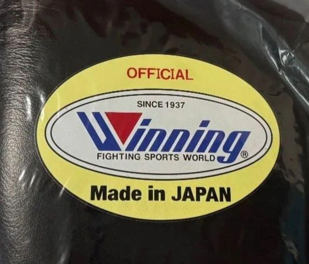 Winningウイニング ボクシンググローブ10oz紐式 黒 MS-300