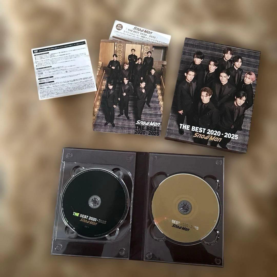 Man THE BEST 初回盤A.B通常盤 公式バック付きCDアルバム