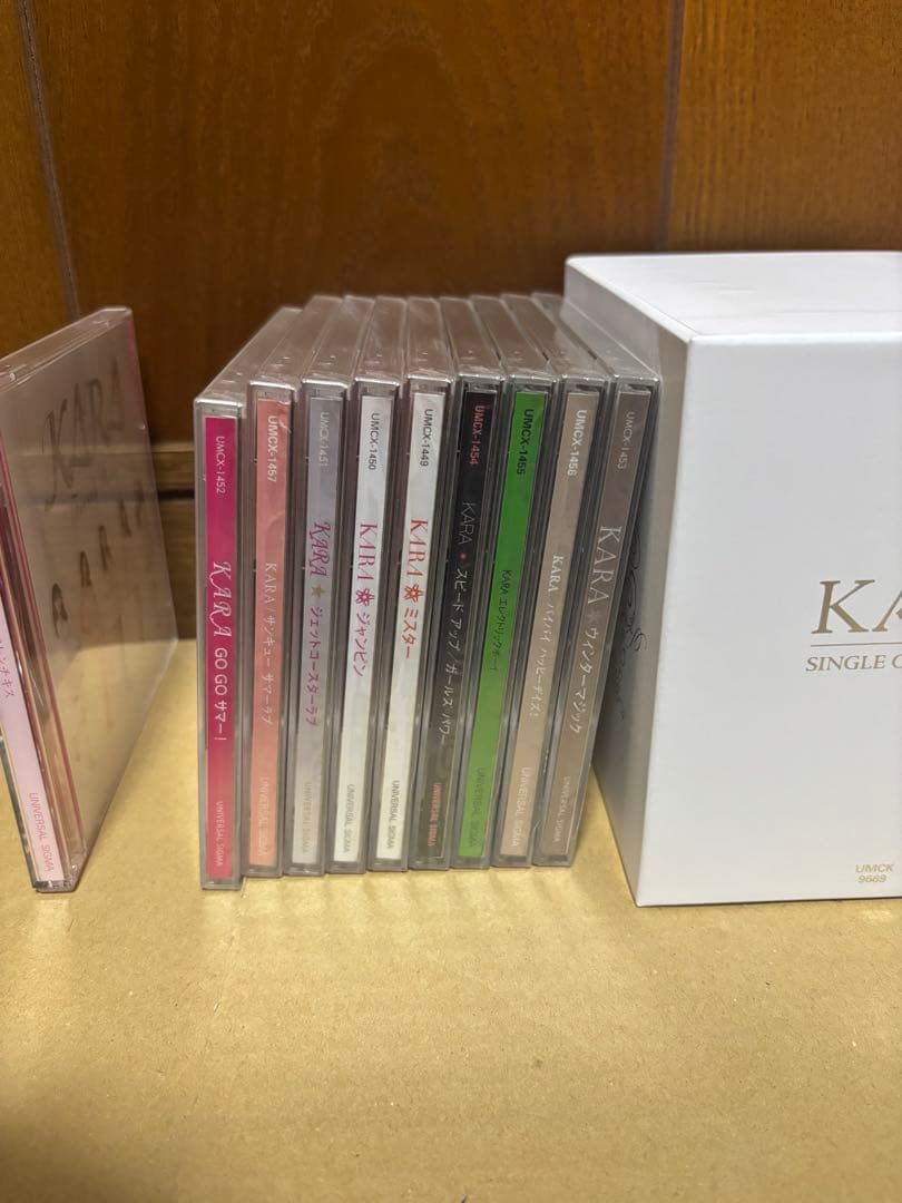 KARA SINGLE COLLECTION 10枚組　9枚未開封ボックスセット