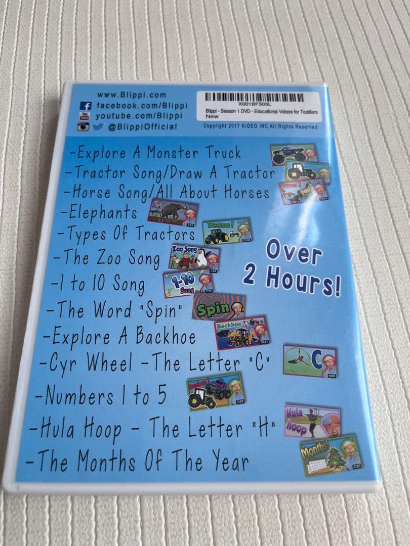 Blippi ブリッピーDVD Season2〜5 Season1おまけ