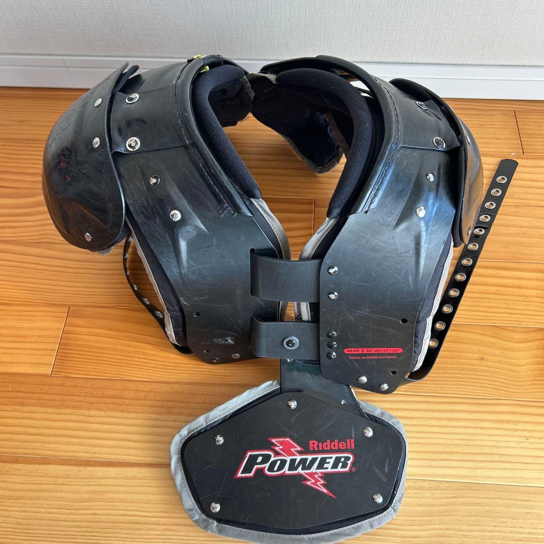 Riddell Power SPK+ アメフト ショルダーパッド ブラック