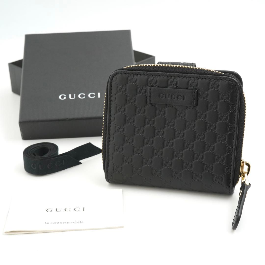 ✨新品未使用・箱付き✨　GUCCI ミニ財布　マイクロGG インターロッキング