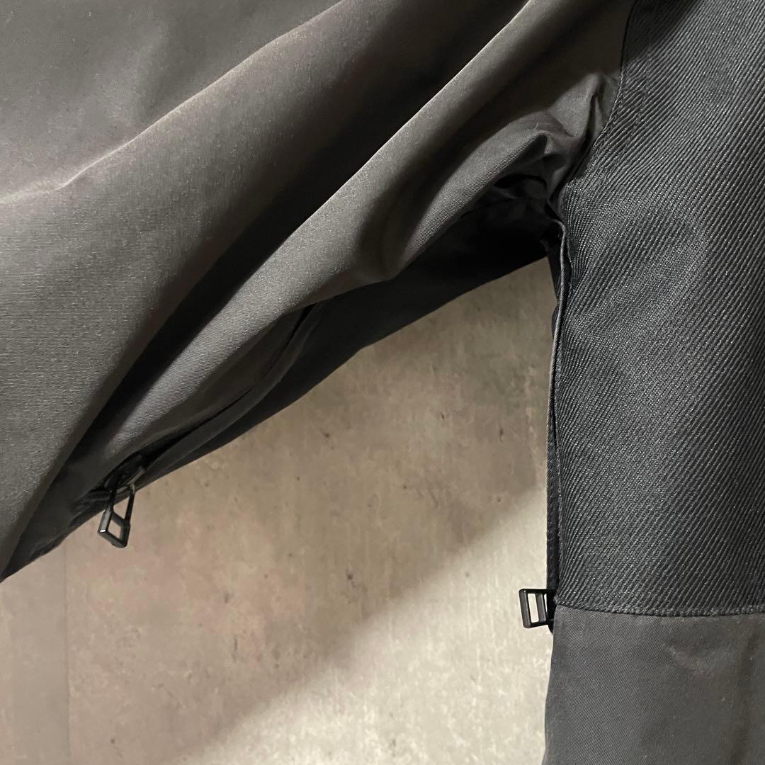 Burtonバートンスキーウェアスノーボードジャケットパーカーフード付黒ブラック