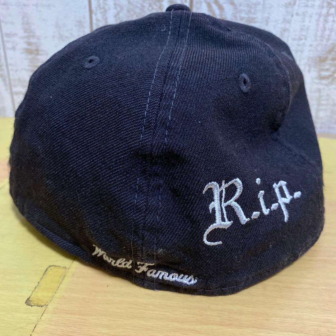 Supreme × NEWERA キャップ R.I.P ブラック