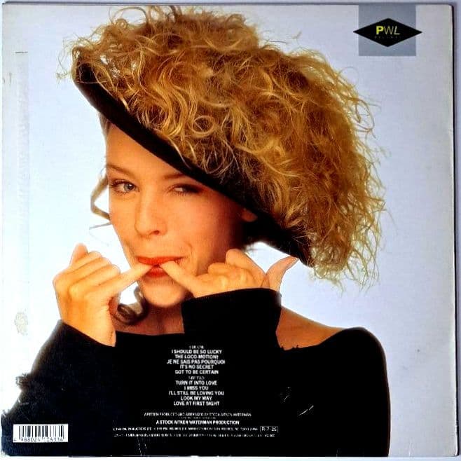 Kylie Minogue　レコード　LP　日本盤　wink　カバー