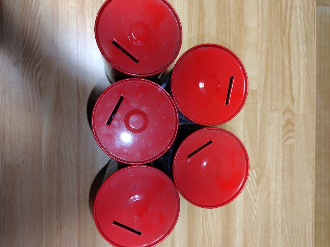 キョロちゃん様用　NATIONAL HI-TOP 缶貯金箱 5個セット