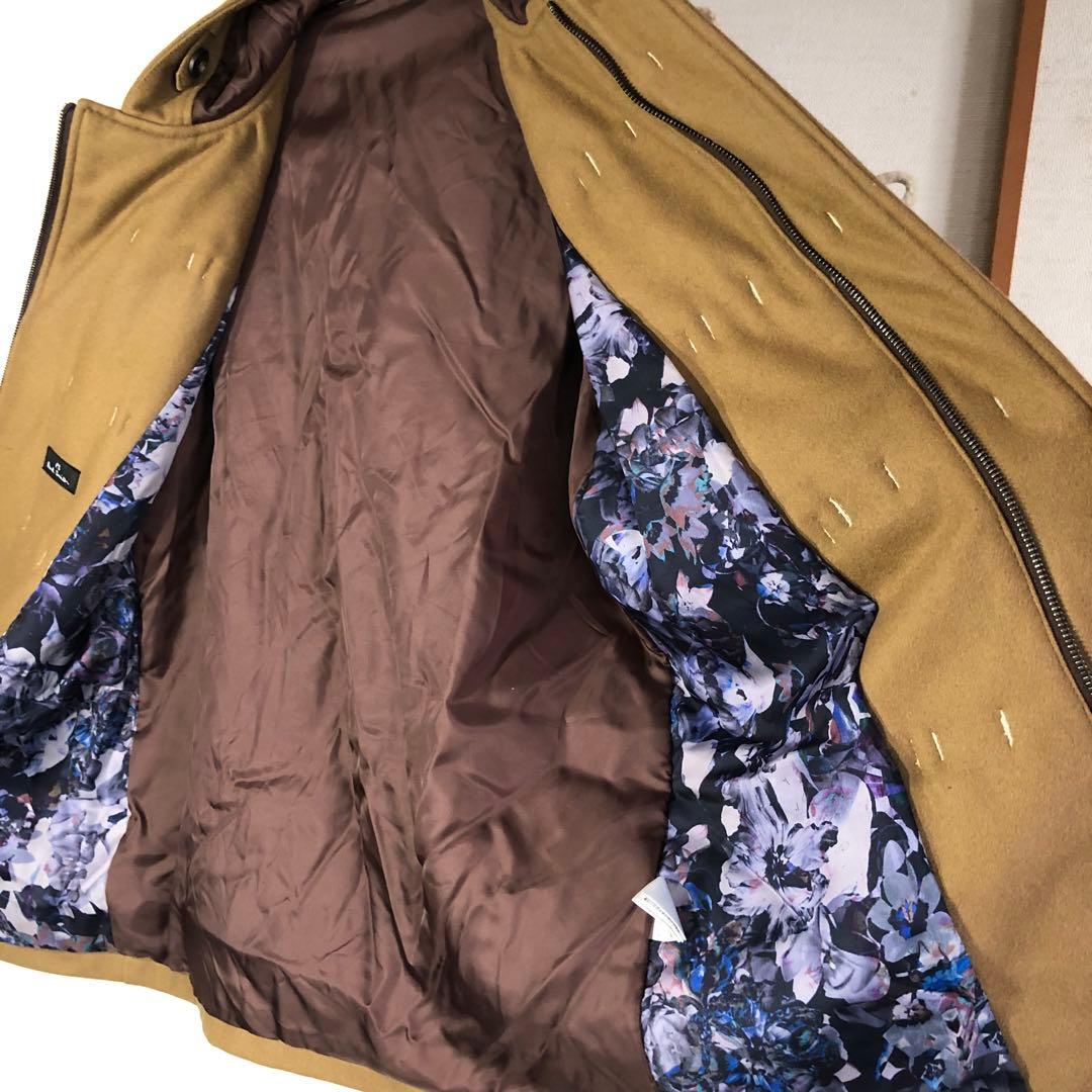 PS Paul Smith ポールスミス カシミヤ混 キャメル ダッフルコート