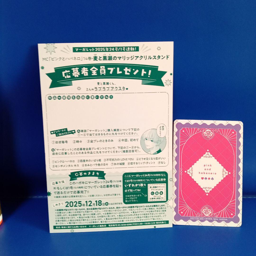 ピンクとハバネロ 1〜14　完結！黒瀬彗アクスタ付き✨