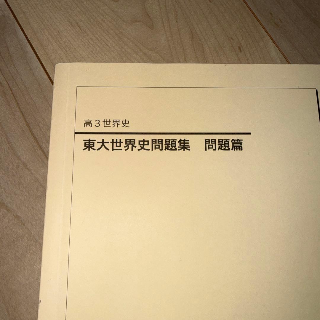 【バラ売り可】鉄緑会高3世界史4冊セット