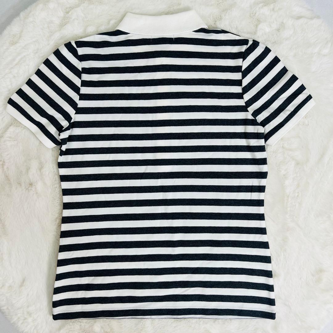 【新品】BURBERRY バーバリー ボーダーポロシャツ サイズ2