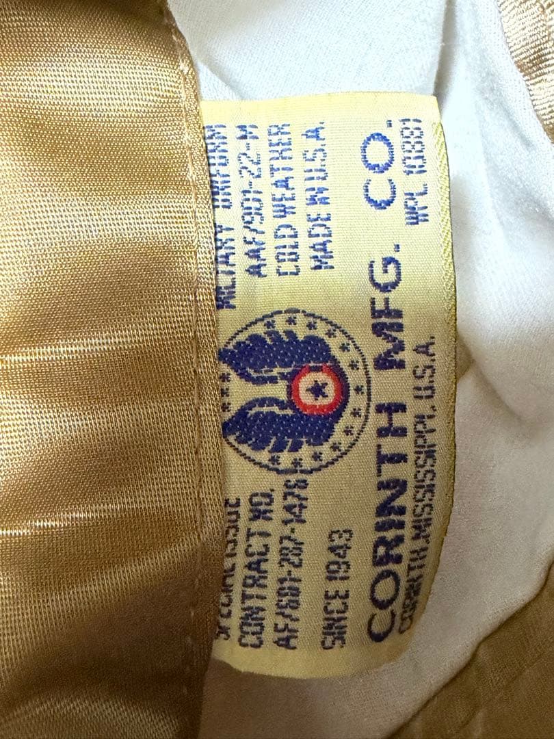 コリンス　Corinth MFG. CO.MA-1 フライトジャケット　USA製