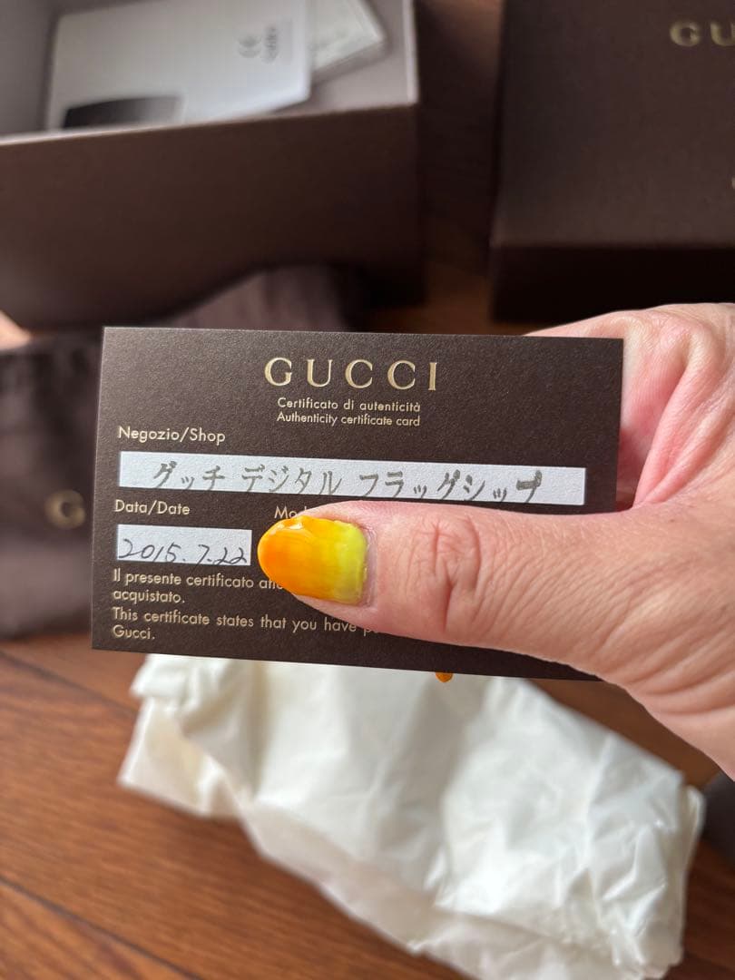 GUCCI ブラウン サングラス ケース付き
