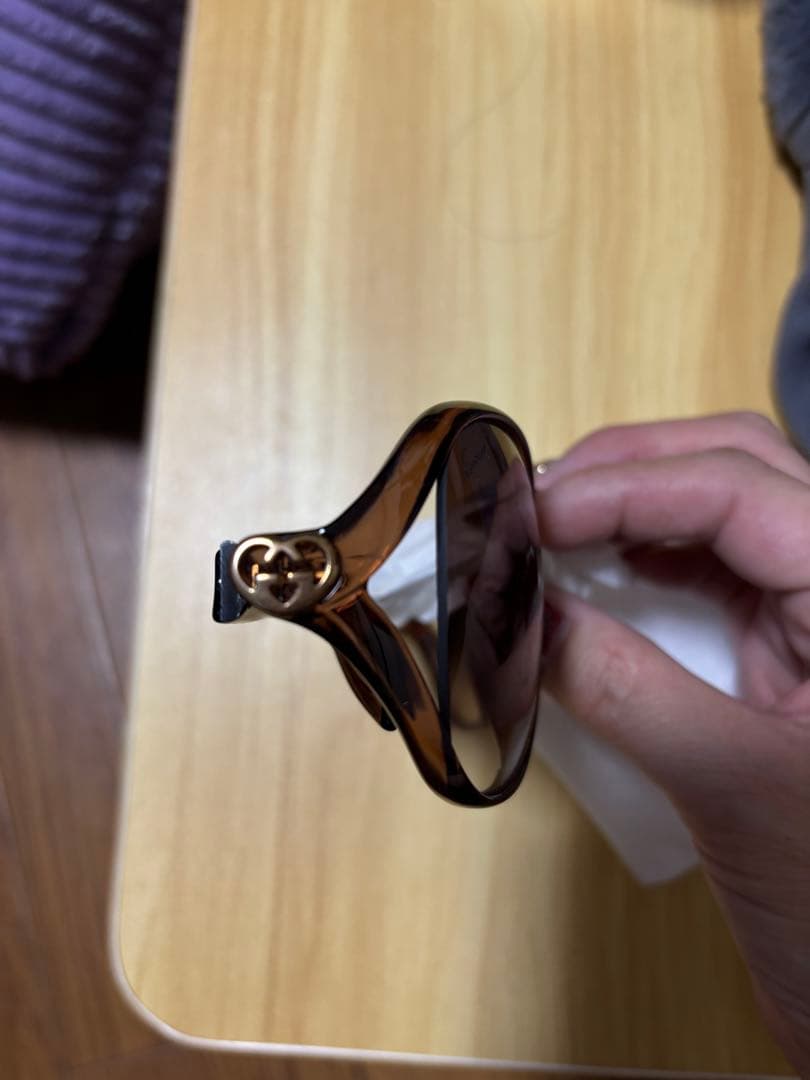 GUCCI ブラウン サングラス ケース付き