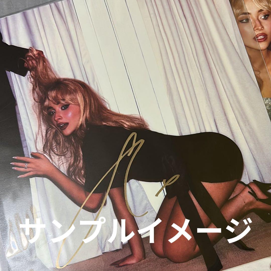 Sabrina Carpenter　直筆サイン入りレコード（UK限定カード付）