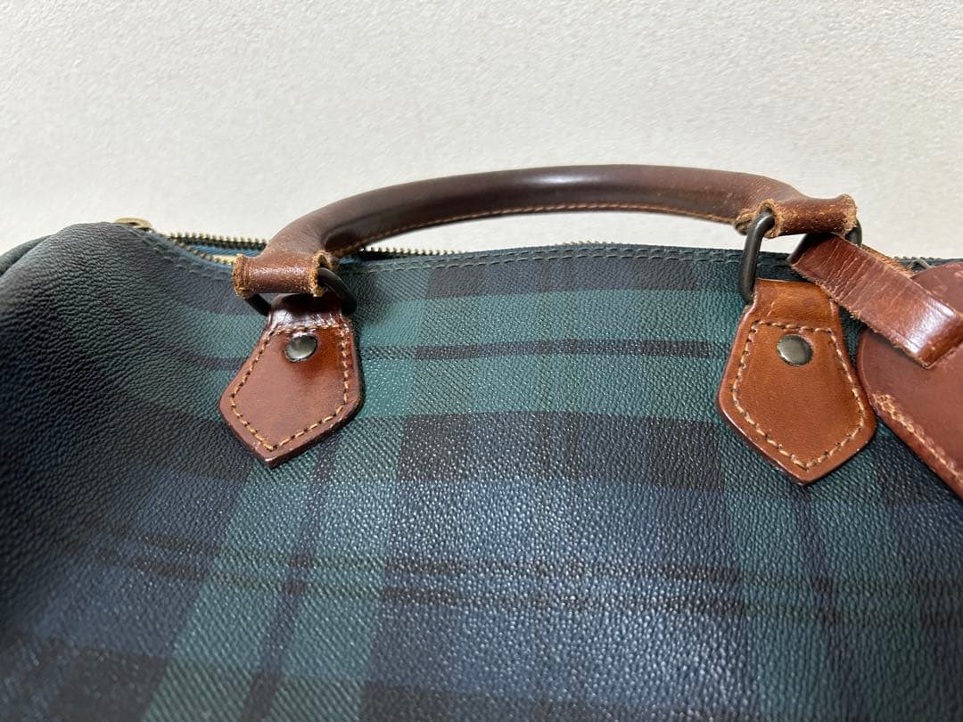 Polo Ralph lauren チェック　ボストンバッグ