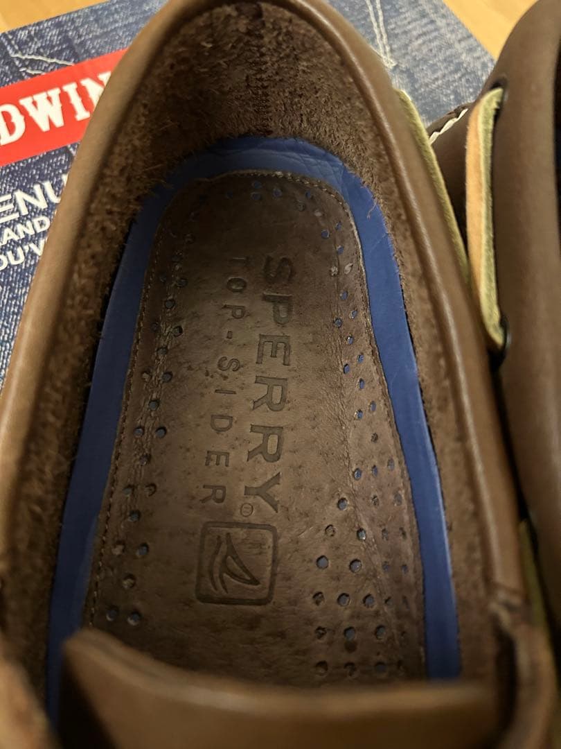 Sperry Top-Sider ブラウンデッキシューズ