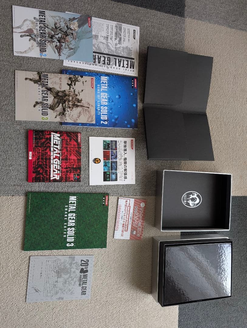 【希少】メタルギア 20周年 アニバーサリー コレクション MGS