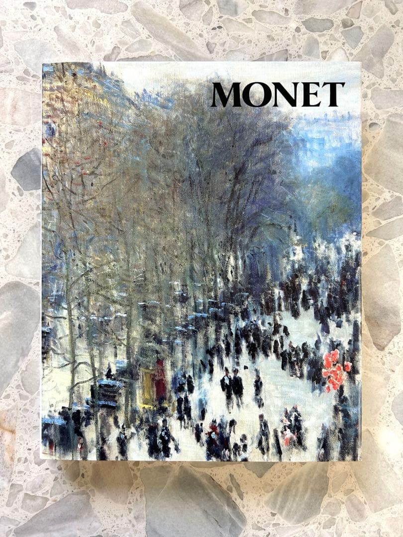 【美品】モネ展　画集　ポストカード付き　クロード・モネ　睡蓮